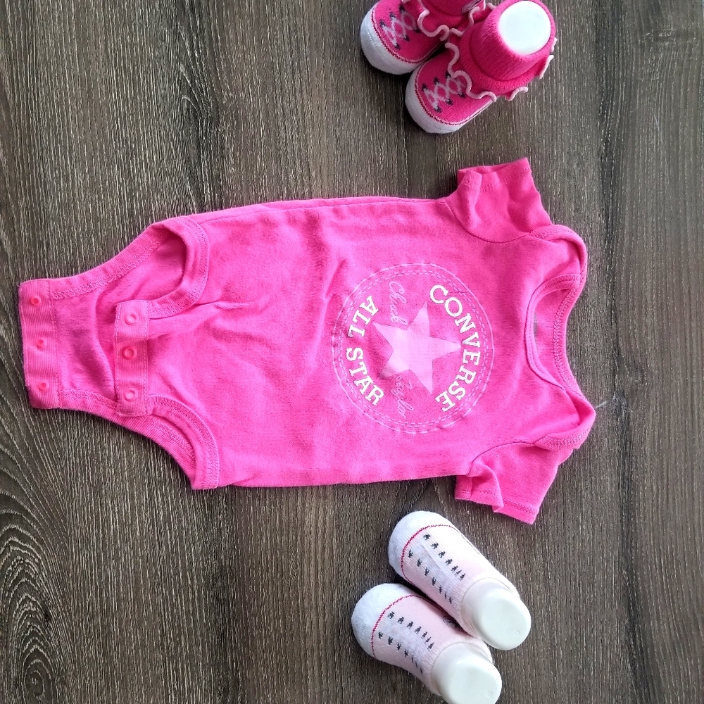 Converse onsie and socks